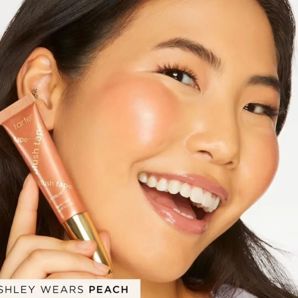 🌻 Tarte Peach Blush Tape Liquid Blush New Full Size